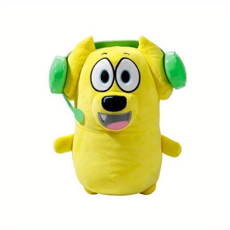 Kawaii Tyler ja Snowi -pehmolelusetti – Pehmeä sarjakuva-anime-pehmolelu söpöillä ilmeikkäillä asuilla, keltainen ja valkoinen, täydellinen lahja (BR)