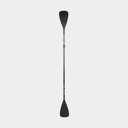 Pá de caiaque / pá de SUP Black Island Two-In-One, alumínio, ajustável, 160 - 210 / 225 cm