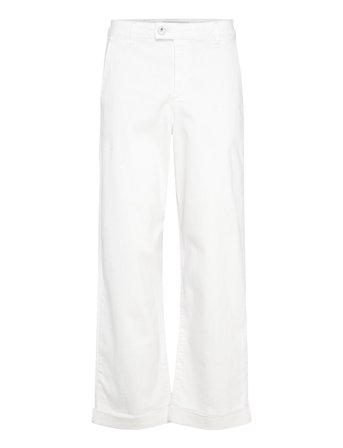 Pd-Birkin Weekend Pant Ecru White Pieszak