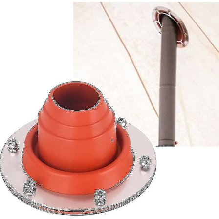 Varmt telt ovn jack vedovn ovn pipe ventilasjonsrør flammehemmende beskyttelsesrør for camping telt tilbehør (ls) - På lager