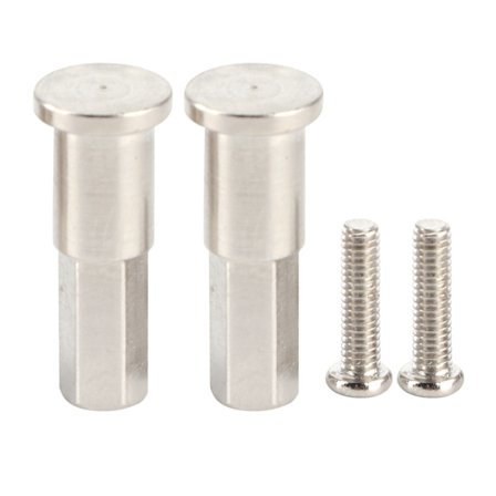 Metal Forhjulsaksel Passer til WPL D12 RC Bil Reservedele Opgradering Dæk Modifikation Tilbehør