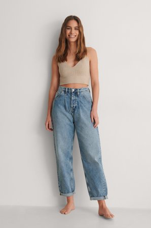 Calvin Klein Ample Jean - Jeans baggy - Bleu - W28