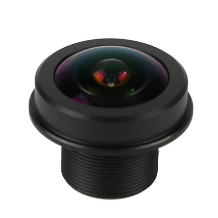1.56mm 180 Graders Vidvinkel 5MP HD Fisheye-objektiv för CCTV-övervakningskamera
