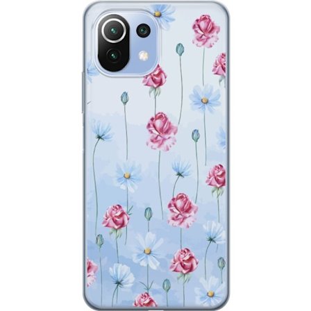 Yhteensopiva Puhelinkuori Xiaomi Mi 11 Lite Petal Reverie Sky Blue