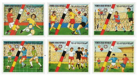 Yemen 1982 - MICHEL 1753-1758 - Postfrisk sæt