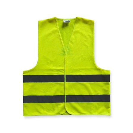 Refleksvest for sykling med borrelås ONE SIZE