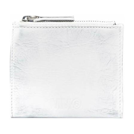 MM6 Maison Margiela Pung Hvid, Dame Punge og Kortholder, Størrelse: ONE Size