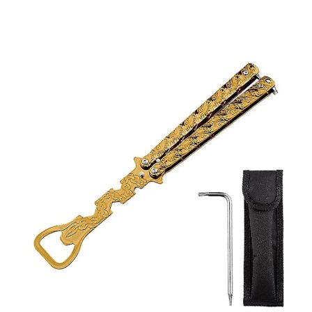 Game Chain Butterfly Tränings Multifunktionell Fällbar Kedjeflasköppnare