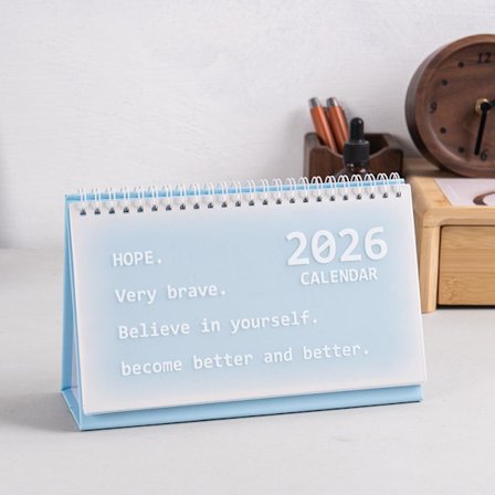 Vægkalender 2026 - Praktisk til planlægning og organisering - Fremstillet af mat papir af høj kvalitet, velegnet til hjemme- og kontororganisation.