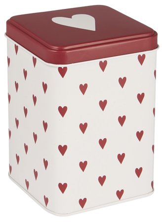 Ib Laursen Oppbevaringsboks med hjerte H12,5