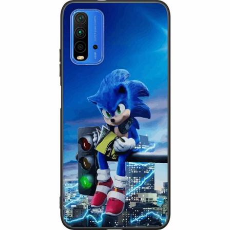 Xiaomi Redmi 9t Svart Skal Sonic The Hedgehog
