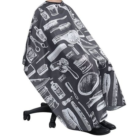 Frisørkappe for frisørsalong, frisørkappe for hårklipp, frisør