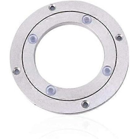 Skulptur Base Bordplate Rotasjon 360 Graders Kulelager Aluminium Dreieskive TV S ^-8