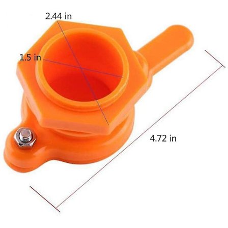 5 st Honungsventil för Hink Hållbar Honungsventil Honungsextraktionskran Biodlingsprodukter