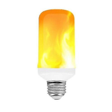 LED Flamme Pære Flamme Lampe 9w E27 Sokkel Flakkende Flamme Pære Dekorativ Atmosfære Lamper Til Jul, Hjem, Hotel, Bar, Festival De