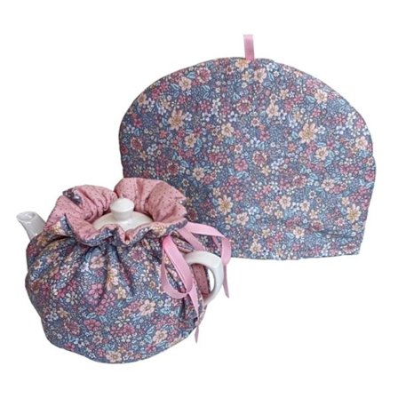 Tekandevarmer, lavet af blødt, slidstærkt, støvtæt, farveægte og smukt mønstret materiale. En fantastisk boligindretningsgenstand til din tekande.