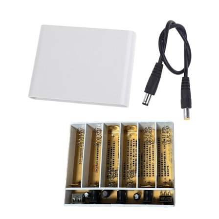 USB 5V 9V 12V Output 6x 18650 Batteri UPS DIY Power Bank Boks til Tablets CCTV Kameraer LED Højttaler Routere Mobiltelefon