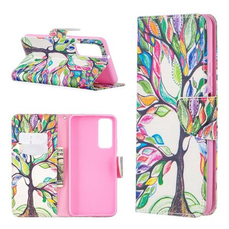 wonderland Huawei Y7A / P Smart 2021 flip etui - livstræ