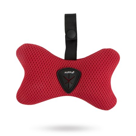 Puppia - SOFT BAJSPÅSEHÅLLARE - RÖD - Till hundpromenaden
