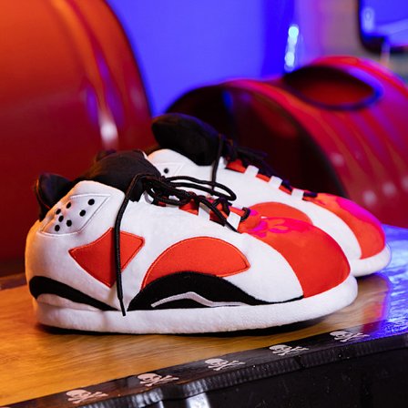 [LCS] Aj Bomuldstøfler, vinter indendørs udendørs hjemmesko y A6 rød og hvid