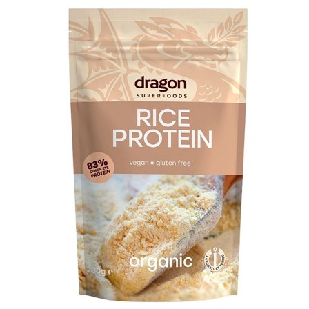 Dragon Superfoods Ris Proteinpulver 83% Ø 200 g, Sport & Velvære, Protein & Energi, Proteinpulver