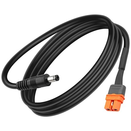 Adapterijohto XT60i F naaras - DC5521 uros energiavarastointiratkaisulle
