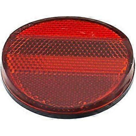 2,5" Rund Cykelreflex, Diverse (Bak)