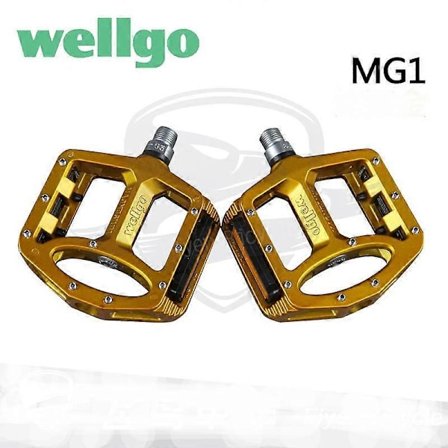 Wellgo MG1 MG-1 Lejepedaler Magnesium Spindel Aksel Mountain BMX mtb Cykel Platform Pedaler cykelpedal cykeldele