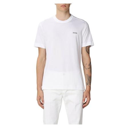 Ermenegildo Zegna, T-Shirt Wit, Heren, Maat:M