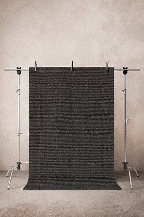 Jotex - Gladgeweven Vloerkleed Donkergrijs Donkergrijs - RÖRVIK - Koop Buitenkleden bij Jotex