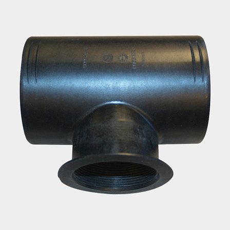 T-piece for air inlet Webasto, Ø60 mm, plastic, black, fits Autotherm diesel heater