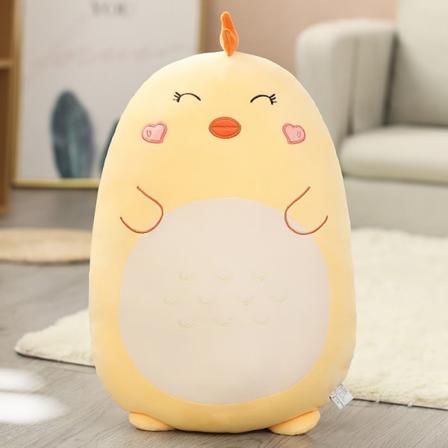 Squishmallow Kudde Docka Kawaii Djur Fet Dinosaurie Kudde Plysch Enhörning 80cm Kyckling 45cm