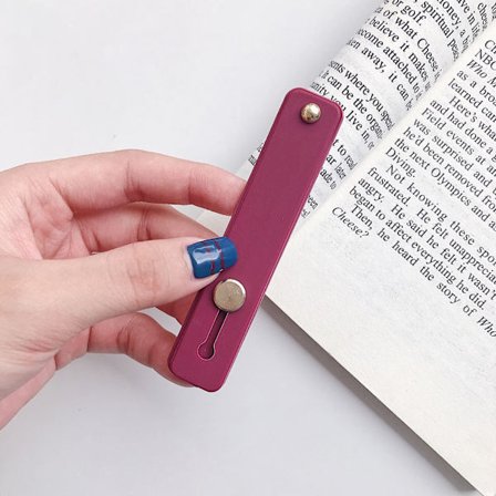 Mobilringhållare i silikon, telefonbaksida klistermärke hållare, enfärgad push-pull silikonhållare, live streaming lat person hållare