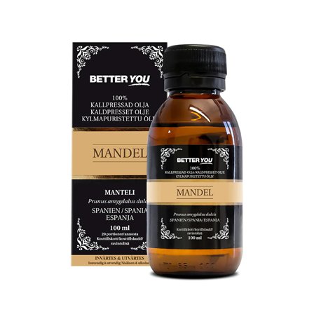 Better You Mandelolje Kaldpresset 250 ml