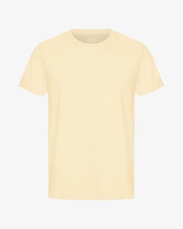 Classic Organic Tee - Soft Yellow - Male - S