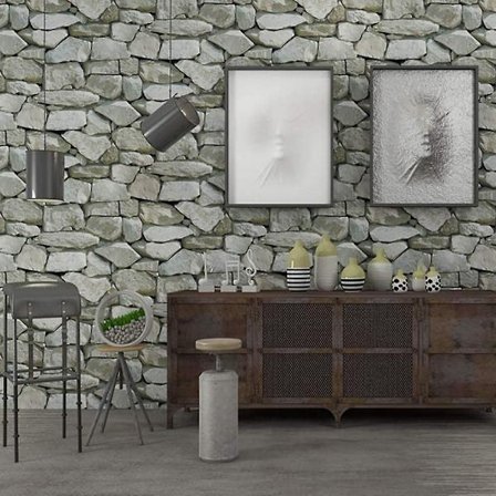 Pvc Retro 3d Tapet Sten Mode Retro Vintage Nostalgisk Tapet 53cm(b)*9.5m(l) 3d Tapet Restaurant, cyan