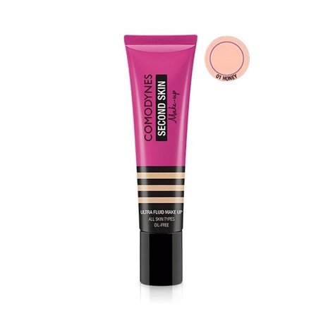 Comodynes Ultra Fluid Make Up Fondotinta Fluido Colore N.01 Honey
