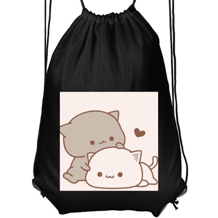 Gympose | Lett Treningspose for Voksne Kawaii Søte Katter