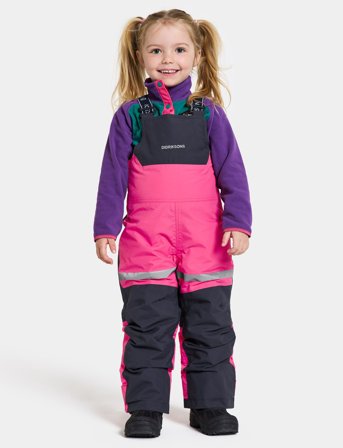 Didriksons Bjrven Kd Bib Pant - Pink - 100