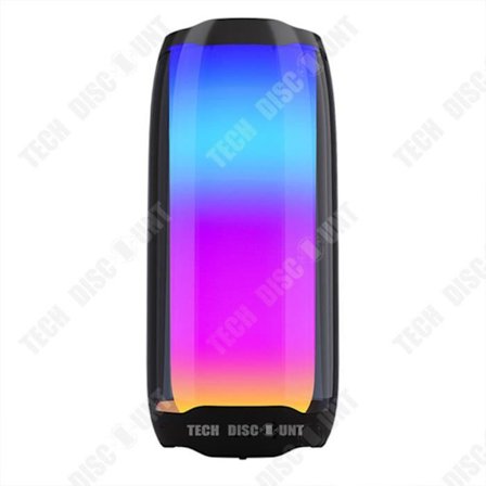 Bluetooth-högtalare - TD - Färgad ljus - Metall - Lång batteritid - 360°