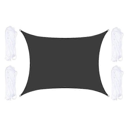 Udendørs Have Solsejl Vandtæt Anti-UV Baldakin, Størrelse: 2m x 2.5m