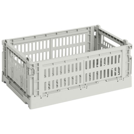 HAY Colour Crate Small oppbevaringsboks, grey' - 'Grå