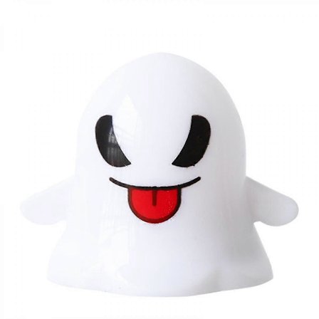 Halloween Spøgelse Natlamper Spøgelse Neon Natlampe Batteridrevet Sød Lys Dekoration til Soveværelse Fest