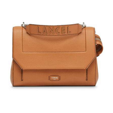 Lancel, Flap BAG L Brązowy, Kobieta, Rozmiar: ONE Size