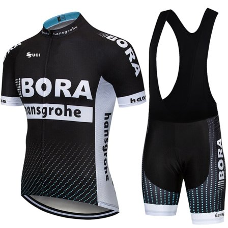 UCI BORA 2023 Miesten lyhythihaiset Jersey-setit Ropa Ciclismo Hombre Kes py r ilyvaatteet Triathlon Bib Shortsit Puku Py r ilyasu Silver Asian size -