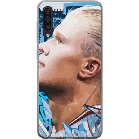 Samsung Galaxy A50 Gennemsigtig cover Erling Haaland