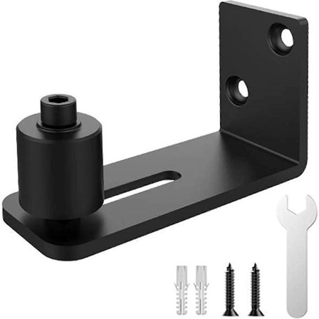 Gulvguide Skydedør Multifunktionel Justerbar Gulvguide Væg/dør Bundguide - Bund af Ladedør Rulle Skinne Fugemasse