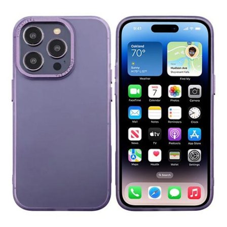 iPhone 14 Pro Mobilskal - Frostat Lila