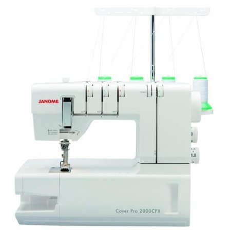 JANOME 2000 CPX täcksömsmaskin - 5 års garanti