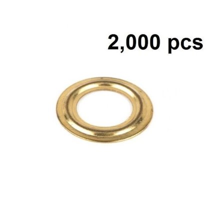 EXPEDIT 2000 stk RONDELLE BACHE N°12 BRASS GUL DHB 830 42 øjer